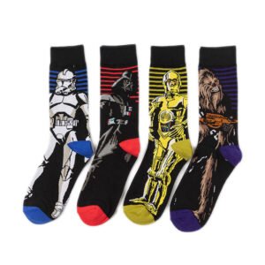 Custom Anime Long Sock Cotton Adult Cartoon Ninja Cloud Socks for Men Women Gift