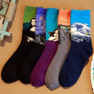 Custom Cartoon Fancyed Colorful Design Cotton Funny Crew Lady Cute Socks Novelty Socks for Women