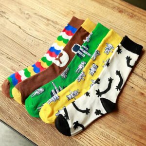 Custom Dress Sock Custom Logo Crew Socks for Men