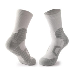 Custom Top Quality Men's Professional Outdoor Sports Socks Thick Towel Bottom MID-Tube Non-Slip Men Football Basketball Socks