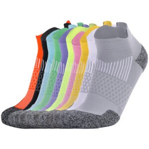 Custom Unisex Quick Dry Thickened Cushioned Athletic Sports Ankle Terry Running Socks