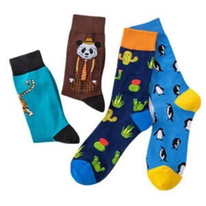 Wholesale Autumn and Winter Custom Design Socks Fashion Colorful Funny Couple Socks