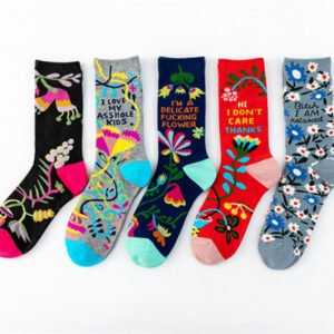 Wholesale Autumn and Winter Knitted Jacquard Cartoon Animal Retro Personality Unisex Socks