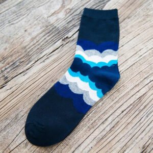 Wholesale Hot Sale Custom Cotton Men Colorful Funny Happy Socks