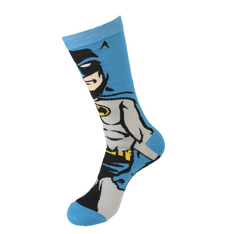 Wholesale Socks Personality Cartoon European Skateboard Cotton Men Socks