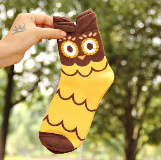 Wholesale Woman Cotton Funny Cute Animal Socks for Women