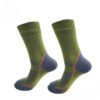 Waterproof Cycling Socks - Anti-Slip, Sweat-Absorbing, Odor-Resistant Sports Socks in Army Green, Camouflage, and Bold Color Combinations - Image 11