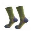 Waterproof Cycling Socks - Anti-Slip, Sweat-Absorbing, Odor-Resistant Sports Socks in Army Green, Camouflage, and Bold Color Combinations - Image 13
