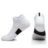 Men’s Non-Slip Sports Boat Socks – Quick-Drying Mid & Short Calf Elite Running Socks with Terry Cushioning – Available in Grey, Blue, Black, White, Orange, Jujube – One Size Fits All - Image 9