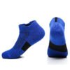 Men’s Non-Slip Sports Boat Socks – Quick-Drying Mid & Short Calf Elite Running Socks with Terry Cushioning – Available in Grey, Blue, Black, White, Orange, Jujube – One Size Fits All - Image 7