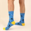 Men's World Cup Football Socks - Thick Combed Cotton Sports Tube Socks for Autumn & Winter - Image 4