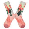 Trendy Women’s Designer Mid-Leg Cotton Socks – Versatile, Combed Cotton, Stylish Lady Socks - Image 12