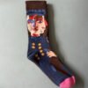 Women's Mid-Calf Oil Painting Socks – Fun, Artistic, Colorful Literary Style Socks for Everyday Wear - Image 101
