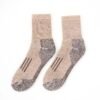 Merino Wool Full Terry Men’s Socks – Thick 108 Needle, Anti-Silk, Long Elastic Band, Mid-Leg Design in Black, Khaki, Military Green & Blue (Sizes 42-45) - Image 7