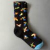 Women's Mid-Calf Oil Painting Socks – Fun, Artistic, Colorful Literary Style Socks for Everyday Wear - Image 53