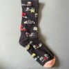 Women's Mid-Calf Oil Painting Socks – Fun, Artistic, Colorful Literary Style Socks for Everyday Wear - Image 105