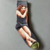 Women's Mid-Calf Oil Painting Socks – Fun, Artistic, Colorful Literary Style Socks for Everyday Wear - Image 95