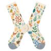 Trendy Women’s Designer Mid-Leg Cotton Socks – Versatile, Combed Cotton, Stylish Lady Socks - Image 8