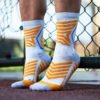 Elite Basketball Socks for Men – Long Tube, Thickened Towel Bottom, Sweat-Absorbing, Breathable, Wear-Resistant Sports Socks in Celtic Green, City Powder, Nets Black, Warrior Huang – One Size Fits All