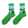 Golf-Themed Sweat-Absorbing Breathable Deodorant Socks – Unisex Combed Cotton, One Size Fits All, Trendy Sports Gift - Image 6