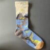 Women's Mid-Calf Oil Painting Socks – Fun, Artistic, Colorful Literary Style Socks for Everyday Wear - Image 21