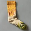Women's Mid-Calf Oil Painting Socks – Fun, Artistic, Colorful Literary Style Socks for Everyday Wear - Image 72