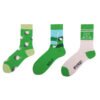 Golf-Themed Sweat-Absorbing Breathable Deodorant Socks – Unisex Combed Cotton, One Size Fits All, Trendy Sports Gift - Image 5