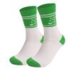 Golf-Themed Sweat-Absorbing Breathable Deodorant Socks – Unisex Combed Cotton, One Size Fits All, Trendy Sports Gift - Image 4