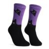 Casual Cotton Socks for Women and Men - Rainbow, Purple, Rose Red, Large Size 39-47, Combed Cotton Medium Tube Socks - Image 7
