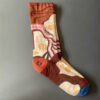 Women's Mid-Calf Oil Painting Socks – Fun, Artistic, Colorful Literary Style Socks for Everyday Wear - Image 36