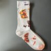 Women's Mid-Calf Oil Painting Socks – Fun, Artistic, Colorful Literary Style Socks for Everyday Wear - Image 4