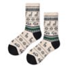 Trendy Designer Tube Socks for Women – Black & White Medium Tube Viscose Fiber, Handmade Seamless, One Size Fits All - Image 14