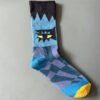 Women's Mid-Calf Oil Painting Socks – Fun, Artistic, Colorful Literary Style Socks for Everyday Wear - Image 100