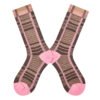 Trendy Women’s Designer Mid-Leg Cotton Socks – Versatile, Combed Cotton, Stylish Lady Socks - Image 14