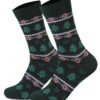 Ethnic Style Christmas Elk Tree Snowflake Socks - Warm, Sweat-Absorbing, Deodorant Medium Tube for Men & Women - Image 4