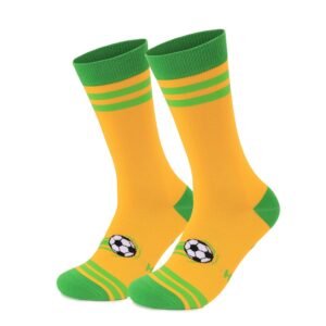 World Cup Socks - Flag-Inspired, Sweat-Absorbing, Deodorant Medium Tube Socks for Men & Women, One Size Fits All, Combed Cotton Blend