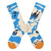 Trendy Women’s Designer Mid-Leg Cotton Socks – Versatile, Combed Cotton, Stylish Lady Socks - Image 7
