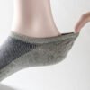 Men’s Cotton Boat Socks – Thin, Invisible, Anti-Friction, L Size 43-49, Black, Blue, Gray, Green, Purple, White – Spring & Summer Four-Season Comfort - Image 4
