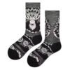 Trendy Designer Tube Socks for Women – Black & White Medium Tube Viscose Fiber, Handmade Seamless, One Size Fits All - Image 20