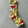 Women's Mid-Calf Oil Painting Socks – Fun, Artistic, Colorful Literary Style Socks for Everyday Wear - Image 77