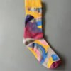 Women's Mid-Calf Oil Painting Socks – Fun, Artistic, Colorful Literary Style Socks for Everyday Wear - Image 66