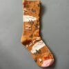 Women's Mid-Calf Oil Painting Socks – Fun, Artistic, Colorful Literary Style Socks for Everyday Wear - Image 70