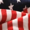 USA Patriotic Cotton Socks - Eagle Head, Red & White Stripes, Stars | Veterans Day Plus Size Sweat-Absorbing Medium Tube Socks for Men & Women - Image 3