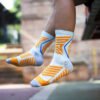 Elite Basketball Socks for Men – Long Tube, Thickened Towel Bottom, Sweat-Absorbing, Breathable, Wear-Resistant Sports Socks in Celtic Green, City Powder, Nets Black, Warrior Huang – One Size Fits All - Image 9