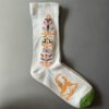 Women's Mid-Calf Oil Painting Socks – Fun, Artistic, Colorful Literary Style Socks for Everyday Wear - Image 16