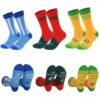 World Cup Socks - Flag-Inspired, Sweat-Absorbing, Deodorant Medium Tube Socks for Men & Women, One Size Fits All, Combed Cotton Blend - Image 2