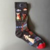 Women's Mid-Calf Oil Painting Socks – Fun, Artistic, Colorful Literary Style Socks for Everyday Wear - Image 11