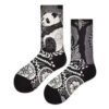 Trendy Designer Tube Socks for Women – Black & White Medium Tube Viscose Fiber, Handmade Seamless, One Size Fits All - Image 21