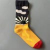 Women's Mid-Calf Oil Painting Socks – Fun, Artistic, Colorful Literary Style Socks for Everyday Wear - Image 63