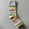Women's Mid-Calf Oil Painting Socks – Fun, Artistic, Colorful Literary Style Socks for Everyday Wear - Image 61